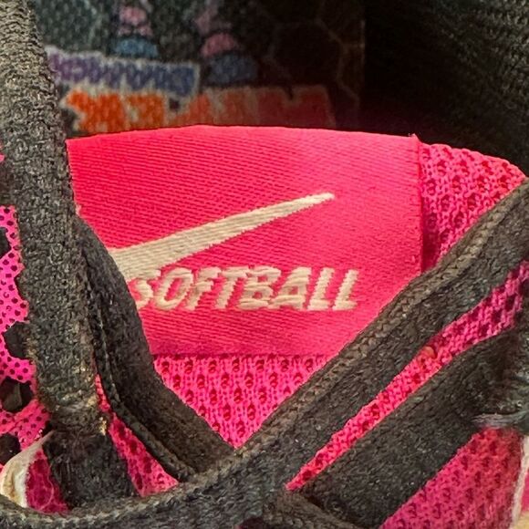NIKE Hyperdiamond 4 Keystone GG Fierce Pink Softball Baseball Cleats Shoes 1Y 1 - Picture 8 of 10
